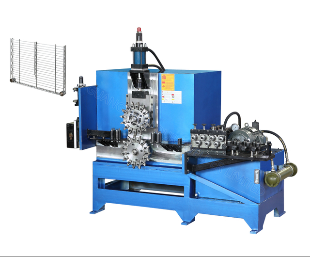 WFM Series Automatic Hydraulic Type Steel Wire Wave Shape Forming Machine